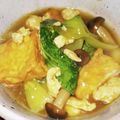 ブランシュkuu's cooksnap of when they made 厚揚げとチンゲン菜の中華煮.