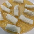 RRelliy's cooksnap of when they made ♥さつまいもとチーズのスティック春巻き♥.