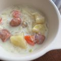 ほっぺ♡クック's cooksnap of when they made あさりの水煮缶で簡単クラムチャウダー.
