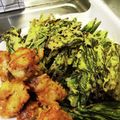 のりこったん's cooksnap of when they made 失敗なくからっと揚がる行者ニンニク天ぷら.