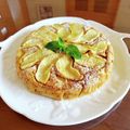 カフェドチワワ♡'s cooksnap of when they made 美味★とろけるりんごの簡単ケーキ.