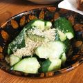 低カロ探検隊's cooksnap of when they made 1分で！キュウリの簡単おつまみ♪♪.