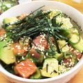 YUKIKI☆'s cooksnap of when they made 焼肉のタレで簡単☆ポキ丼.