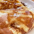 あややkitchen's cooksnap of when they made 卵なし！牛乳なし！のホットケーキ★.