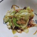 クロだんご's cooksnap of when they made 洗い物なし！即席レタスナムル！.