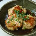 Risoa 51's cooksnap of when they made 大和芋とお豆腐入りの鶏つくね煮.