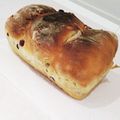 クックW1EJEB☆'s cooksnap of when they made ふんわり♡はちみつクランベリー食パン.
