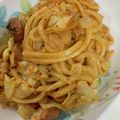 ＃Yuzu＃'s cooksnap of when they made キムチ味噌☆甘辛こってりうどん.