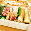 LimeLunch's cooksnap of when they made ピヨッ　ひよこまめの春巻き　サモサ風☆.