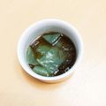 ★ぴよぴよ501★'s cooksnap of when they made うちのもずく酢６✿刺身こんにゃく入り.