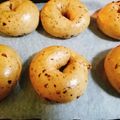 ごにょ's cooksnap of when they made HB　シナモン＆レーズンベーグル.