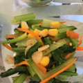 ainuinu's cooksnap of when they made 青菜のササッと中華風炒め.
