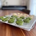 はるちなあき's cooksnap of when they made 抹茶のディアマンクッキー.