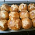 bunchang28's cooksnap of when they made ふわふわミルク食パン♪グラハム入り.