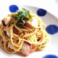 hiroerico's cooksnap of when they made タコと大葉のガーリックバター醤油パスタ.