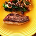 takco's cooksnap of when they made 天ぷら粉で簡単！鯛のムニエル.