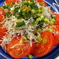 ツバミックス's cooksnap of when they made トマトとしらすのサラダ 柚子胡椒風味.