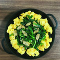 Mau☆cafe's cooksnap of when they made 速攻！ニラとあさりの中華風おひたし.