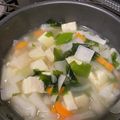 さこあ's cooksnap of when they made 鶏皮だしの中華スープ.