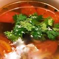 南風♡'s cooksnap of when they made 香菜とセロリとトマトのスープ.