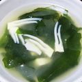 o☆shino's cooksnap of when they made 筍とわかめのお味噌汁 *☻*.