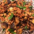 ahmomo's cooksnap of when they made 茄子とニラと豚ミンチの甜麺醤炒め.