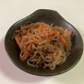 papikun's cooksnap of when they made 人参としらたきのきんぴら.