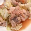 ほのぼのいっこ's cooksnap of when they made 春キャベツと鶏もも肉のスタミナ焼き.