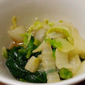 あきつま（杏花☆）'s cooksnap of when they made 給食風♪白菜とほうれん草のしょうがあえ.