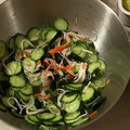 Tiny♡'s cooksnap of when they made きゅうりとわかめの酢の物.