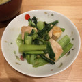 じょー（＾◇＾）'s cooksnap of when they made 鶏むね肉の酢炒め♪簡単小松菜と.