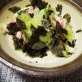 Ulus's cooksnap of when they made レタスと海苔のピリ辛ナムル.