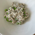うさまる．'s cooksnap of when they made 空豆と桜エビの白和え.