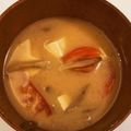 sio2ois's cooksnap of when they made ごぼうとトマトの味噌汁.