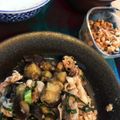 Mピンシャーのぴん太's cooksnap of when they made 茄子と豚肉のおろしそ炒め♪味ぽんver..