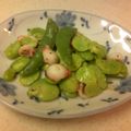 ＫＡＢＩちゃん's cooksnap of when they made たことそらまめのガーリック炒め.