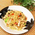 なつき☆ミ's cooksnap of when they made とても簡単！ペペロンチーノ風焼きそば.
