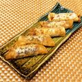 なつき☆ミ's cooksnap of when they made 簡単おつまみ♪チーズかまぼこのり巻き揚げ.