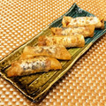 なつき☆ミ's cooksnap of when they made 簡単おつまみ♪チーズかまぼこのり巻き揚げ.