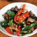 低カロ探検隊's cooksnap of when they made 豚バラと茄子の中華炒め.
