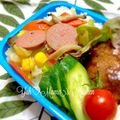 YUH♡ママ's cooksnap of when they made キャベツとウインナーのコンソメ蒸し.