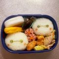 Chaaa_room's cooksnap of when they made キャラ弁 ベイマックスおにぎり.