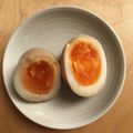おさしみとなかまたち's cooksnap of when they made めんつゆで簡単☆半熟味玉.