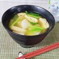 Yukiまむ's cooksnap of when they made カブと油揚げのお味噌汁.