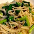 solasana's cooksnap of when they made 塩麹であっさり挽き肉ニラパスタ.