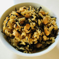 azbjbn's cooksnap of when they made 豆とひじきの炊き込み御飯.