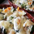 みゆこ♪ママ's cooksnap of when they made ブロッコリーとえびのオーブンチーズ焼き.