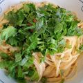 お絹タン's cooksnap of when they made 【牛乳でOK】明太子クリームパスタ.