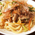 G☆Ponchi's cooksnap of when they made ♡簡単♪しょうゆ味の焼うどん♡.