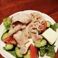 ☆パズル☆'s cooksnap of when they made 柔らかい！ ふっくらお肉の冷しゃぶサラダ.